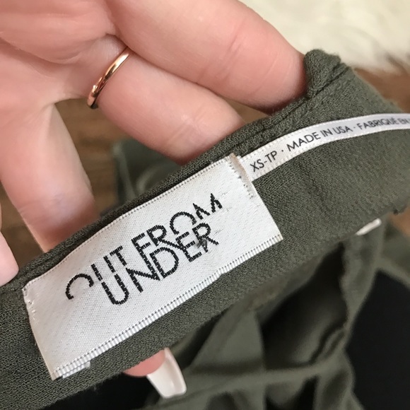 Urban Outfitters • Olive Double Strap Slip Dress - Picture 8 of 8